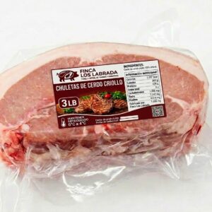 Chuleta de Cerdo, 3lb