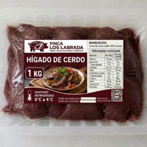 Hígado de cerdo, 1kg