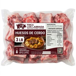 Huesos de cerdo, 3lb