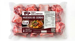 Huesos de cerdo, 5lb