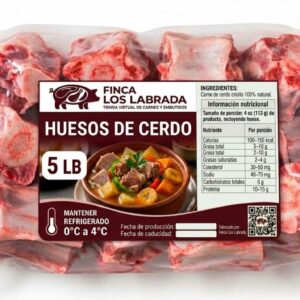 Huesos de cerdo, 5lb