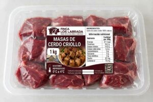 Masas de cerdo criollo, 1kg