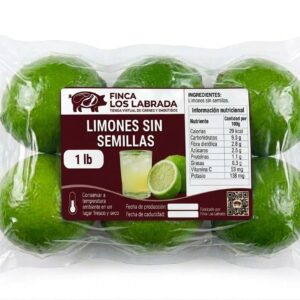 Limones sin semillas, 1lb