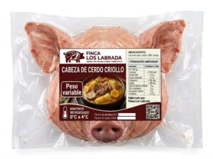 Cabeza de cerdo, 12-16lb