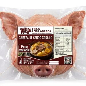 Cabeza de cerdo, 12-16lb