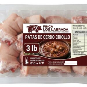 Patas de cerdo, 3lb